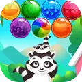 Raccoon Bubble-Colorful Puzzle