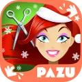 Girls Hair Salon Christmas
