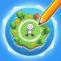 Idle Draw Earth - Water ASMR