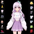 Anime Dress Up and Makeup Game