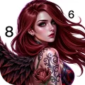Epic Fantasy Color by Numbers