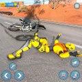 Ragdoll Bike Fall Crash Smash