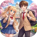 Anime Girl Sakura High School