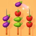Skewer BBQ: Sort Puzzle