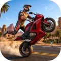 Moto Wheelie Flip Parkour 3D