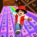 Obby ASMR: Keyboard Run