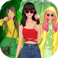 Sunny spring dress up